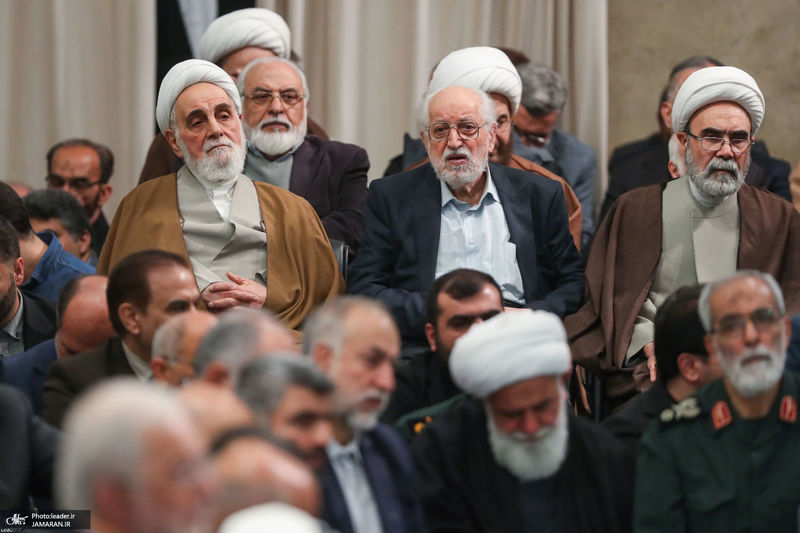 دیدار مسئولان نظام با رهبر معظم انقلاب