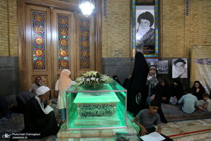 مراسم شصتمین سالگرد  ارتحال آیت الله العظمی بروجردی(ره) در مسجد اعظم قم