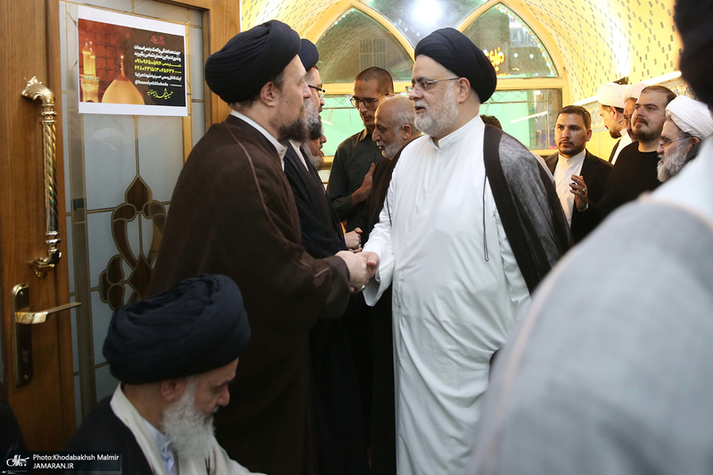 مراسم ختم همسر شهید آیت الله سید مصطفی خمینی (ره) -2