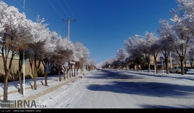 اخبار تصویری چهره زمستانی غرب استان اصفهان