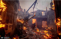 آتش سوزی در لس آنجلس آتش سوزی در کالیفرنیا (19)