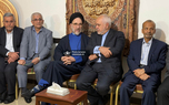 ظریف در کنار خاتمی + عکس