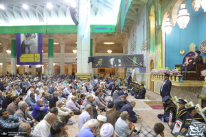 مراسم اربعین شهدای خدمت در حرم حضرت معصومه (س)