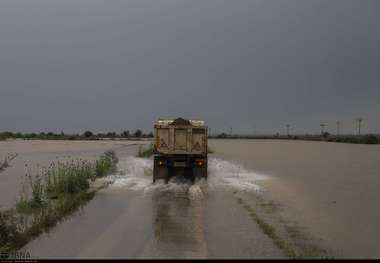 جاده هفت تپه - شوشتر مسدود شد