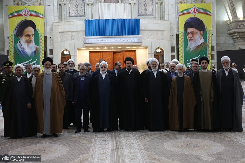 تجدید میثاق رئیس قوه قضاییه و مسئولان عالی قضایی با آرمان‌های حضرت امام (س)