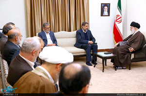 دیدار دبیرکل جنبش جهاد اسلامی فلسطین با رهبر معظم انقلاب 