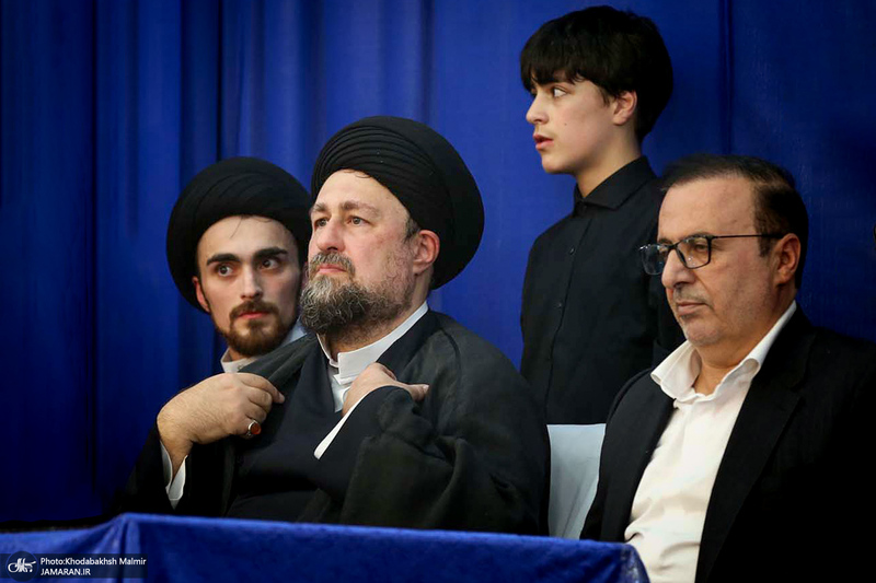 حضور سید حسن خمینی در روستای خیارج استان قزوین -2