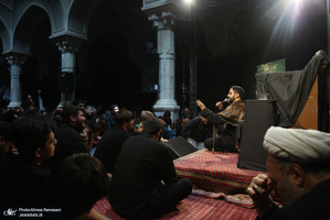 مراسم عاشورای حسینی در مدرسه عالی شهید مطهری