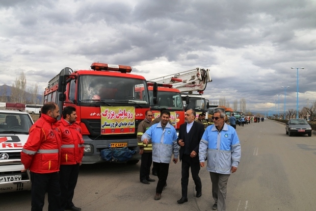 1000 نفر در طرح زمستانی امداد و نجات خوی مشارکت دارند