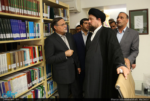 بازدید سید حسن خمینی از موسسه فرهنگی اکو