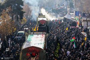 تشییع پیکرهای 110 شهید گمنام دفاع مقدس در تهران - 2