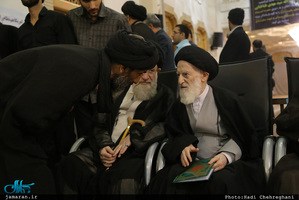 مراسم بزرگداشت حجت‌الاسلام و المسلمین سید مهدی طباطبایی(ره) در حرم مطهر حضرت معصومه(س)