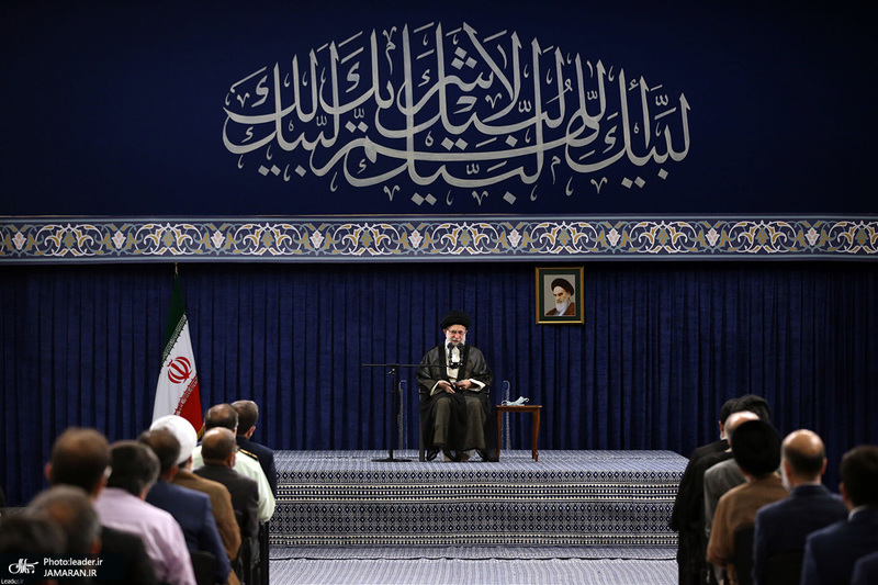 دیدار کارگزاران حج با رهبر معظم انقلاب