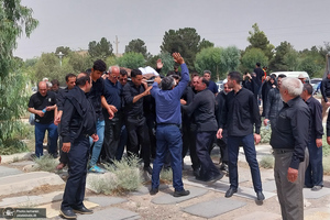 مراسم تشییع و خاکسپاری آیت الله حسن صانعی (ره) در قم