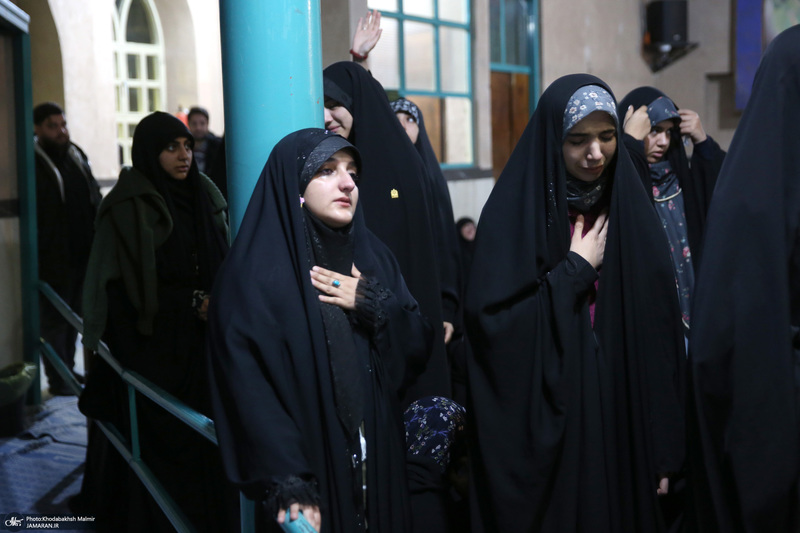 مراسم «مجمع عالی بسیج دانش آموزی دختر» در حسینیه جماران