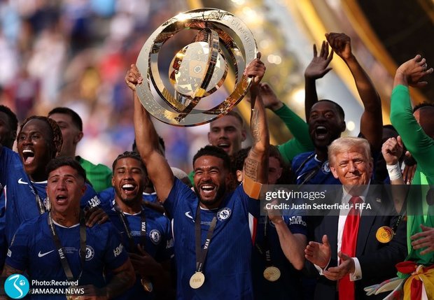 گزارش تصویری| اهدای مدال و جشن قهرمانی چلسی در جام جهانی باشگاه ها