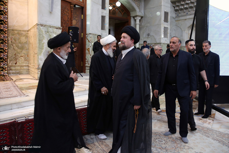 سومین شب عزاداری حضرت اباعبدالله الحسین (ع) در حرم امام خمینی