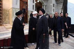 سومین شب عزاداری حضرت اباعبدالله الحسین (ع) در حرم امام خمینی