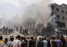 غزہ میں اسرائیلی ڈرون حملہ،ایک فلسطینی خاتون شہید، چھ افراد زخمی
