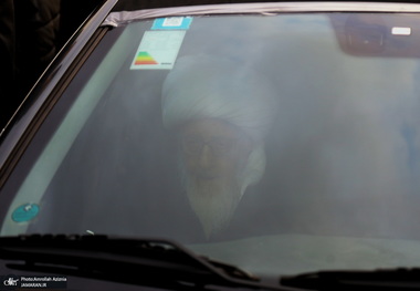 دسته عزاداری شهادت حضرت علی (ع) با حضور آیت‌الله العظمی وحید خراسانی 