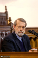 نشست خبری علی لاریجانی رییس مجلس