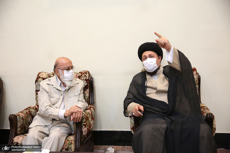 تجدید میثاق رئیس و اعضای دوره جدید شورای اسلامی شهر تهران با آرمان های امام خمینی(س)