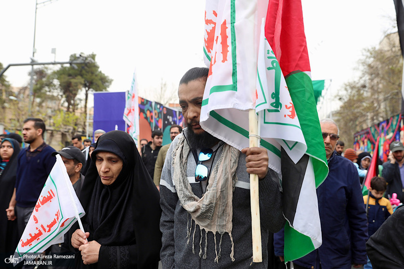 راهپمایی با شکوه روز قدس در تهران-۳