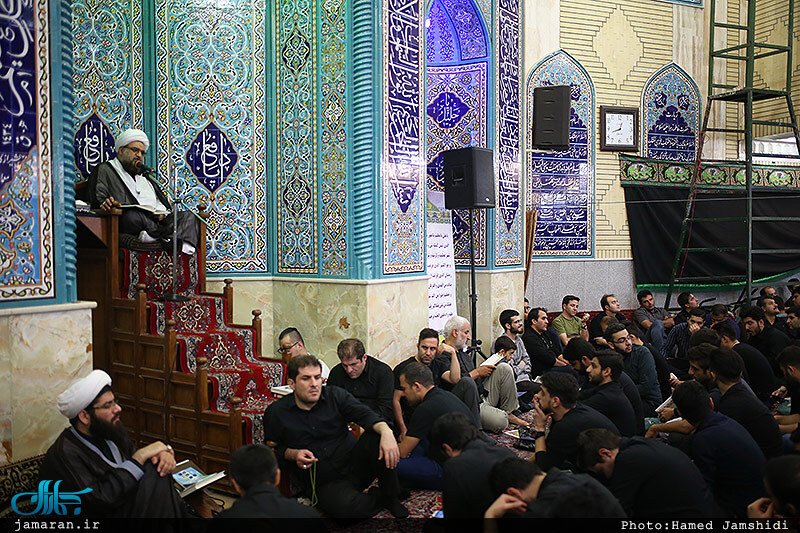 مراسم احیای شب بیست و سوم ماه مبارک رمضان در مسجد باب الحوائج تهران
