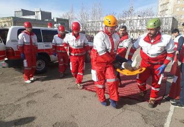 مانور زلزله و ایمنی در مدارس استان اردبیل برگزار شد