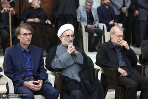 مراسم چهلمین روز در گذشت نوه قدرت الله علیخانی در حرم مطهره امام خمینی (س)