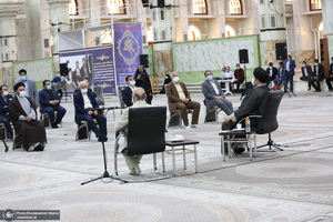 تجدید میثاق رئیس و اعضای دوره جدید شورای اسلامی شهر تهران با آرمان های امام خمینی(س)