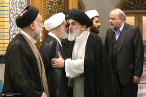 مراسم چهلمین روز درگذشت حجت الاسلام و المسلمین محمدعلی جماعتی در مسجد جامع جماران