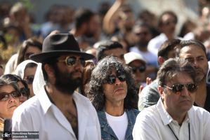 مراسم تشییع ناصر تقوایی