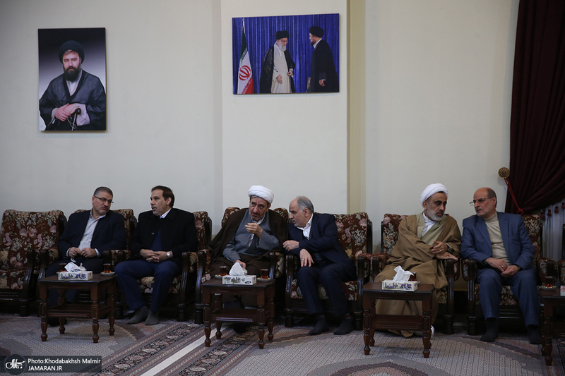 تجدید میثاق رئیس قوه قضاییه و جمعی از اعضای دستگاه قضا با آرمان های حضرت امام خمینی (س)-2