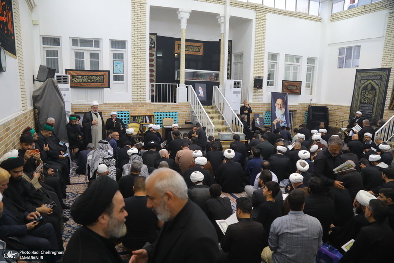 مراسم وداع با آیت الله العظمی شبیری زنجانی (ره)
