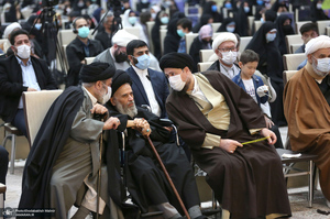 مراسم دوازدهمین سالگرد رحلت همسر گرامی امام و بیست و هفتمین سالگرد ارتحال سید احمد خمینی (ره)
