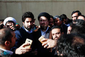 دیدار جمعی از فعالان فضای مجازی با سید حسن خمینی