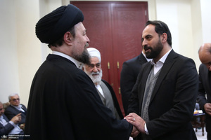 حاشیه دیدار نمایندگان مجلس با سید حسن خمینی