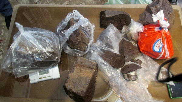 52 کیلوگرم تریاک از بار سنگ در گرمدره کشف شد