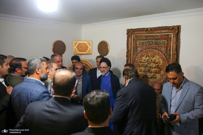 دید و بازدید نوروزی سید محمد خاتمی -2