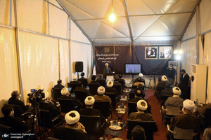 مراسم افتتاح سرای فرهنگ و قرآن آیت الله هاشمی رفسنجانی در قم