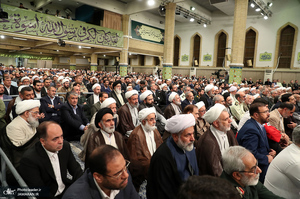 دیدار مسئولان نظام، سفرای کشور‌های اسلامی و مهمانان کنفرانس وحدت با رهبر انقلاب