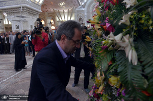 تجدید میثاق استاندار و کارکنان استانداری تهران با آرمان های حضرت امام(س)