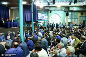 تجدید میثاق شهردار و اعضای شورای اسلامی شهر تهران با آرمان های حضرت امام(س)