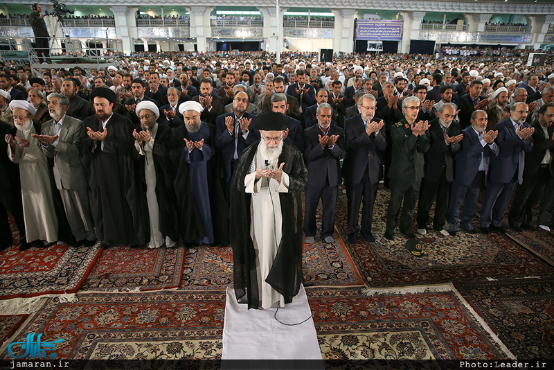 اقامه نماز عید سعید فطر به امامت رهبر انقلاب اسلامی