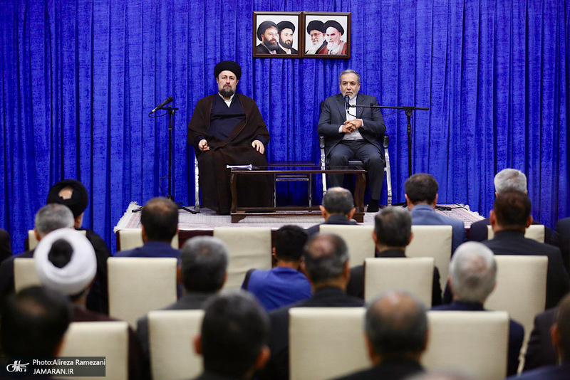 مراسم تجدید میثاق اعضا و کارکنان وزارت امور خارجه-2