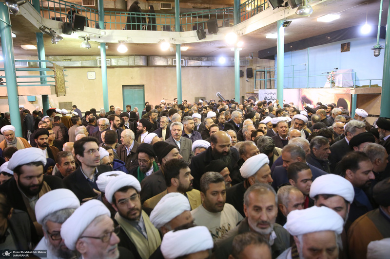 مراسم سالگرد رحلت آیت‌الله سید محمد موسوی بجنوردی در حسینیه جماران  -2