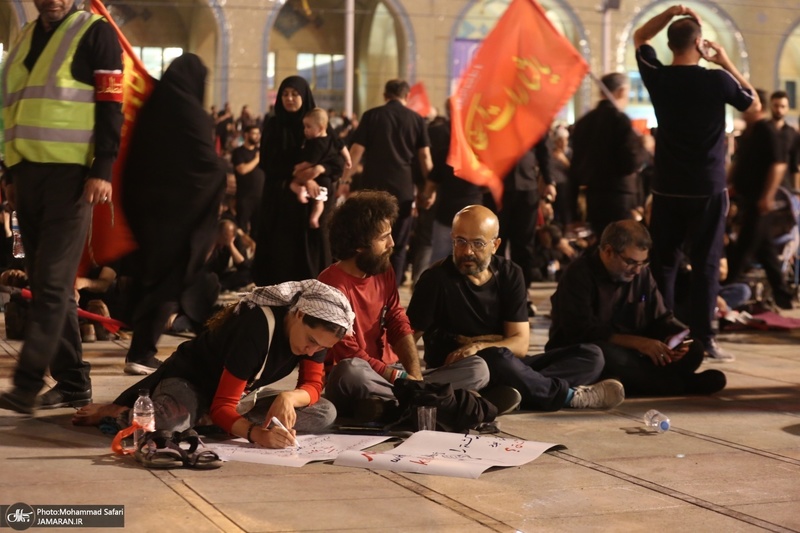 مراسم وداع با رهبر شهید انقلاب در مصلی تهران- 6