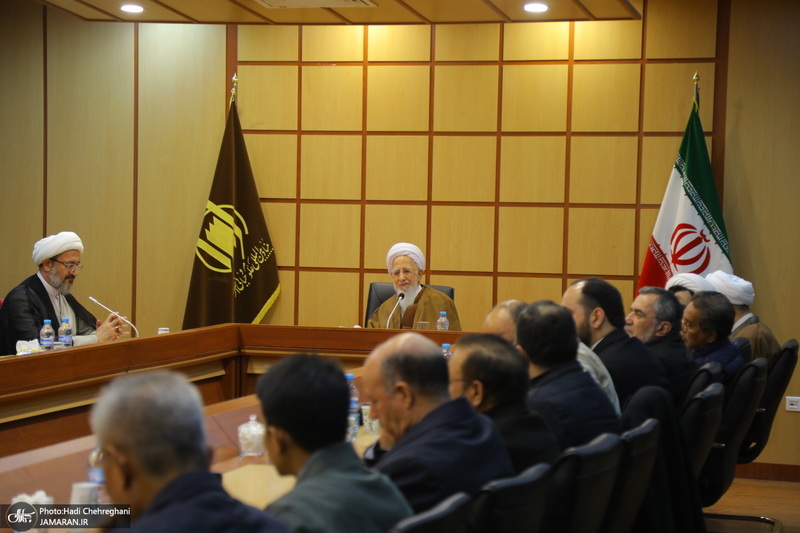 دیدار اساتید و روسای دانشگاه های کشورهای اسلامی با آیت الله العظمی جوادی آملی‎