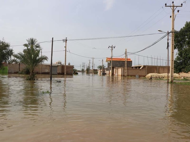 سیلاب 50 میلیارد ریال به تاسیسات آب شهر گوریه خسارت زد